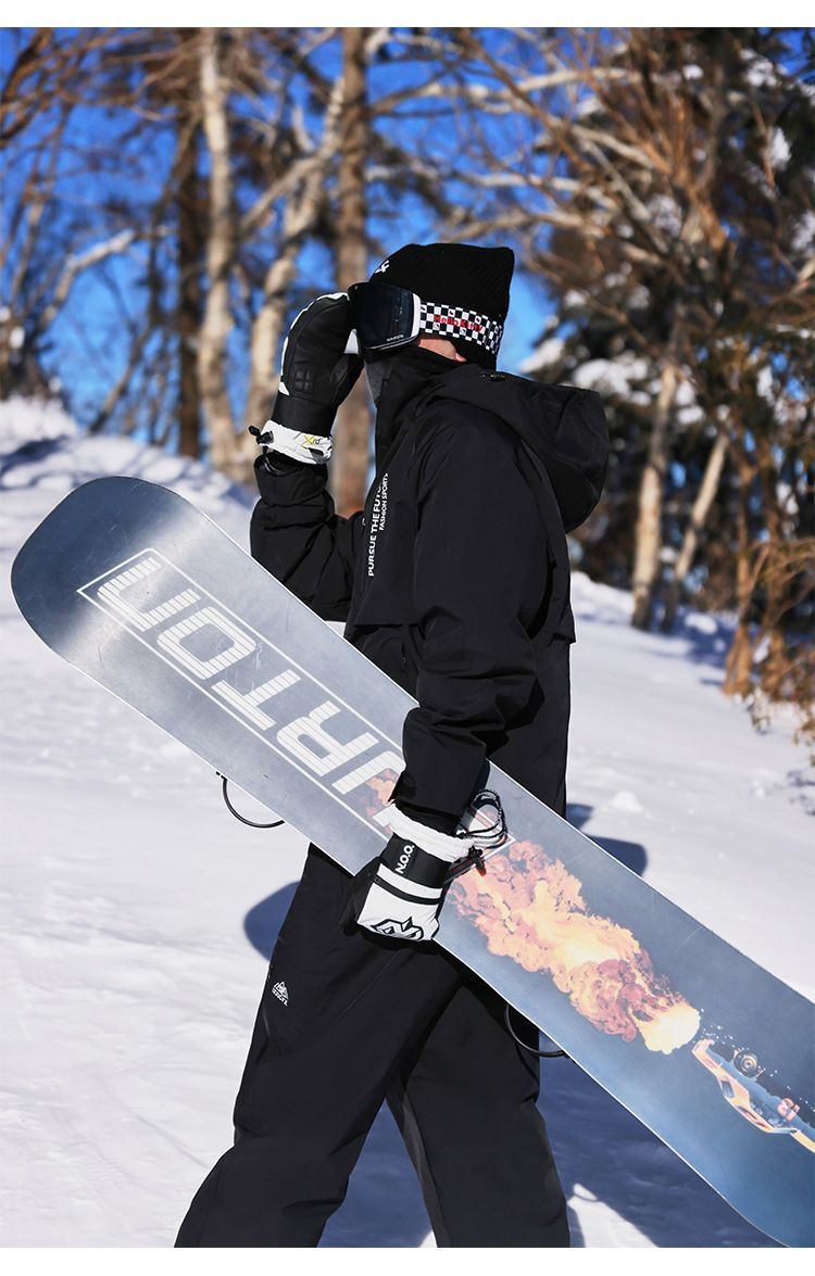 24 Winter Outdoor Waterproof Ski Suit Set Couple Style Warm Two-Piece Mountaineering Jacket_voghion.com