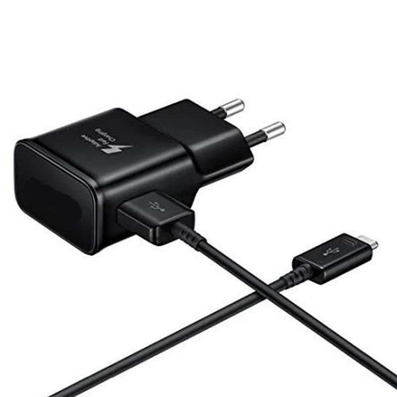 S8 charger is suitable for Samsung S6/S8/S9/10 fast charging head QC3.0 standard plug_voghion.com