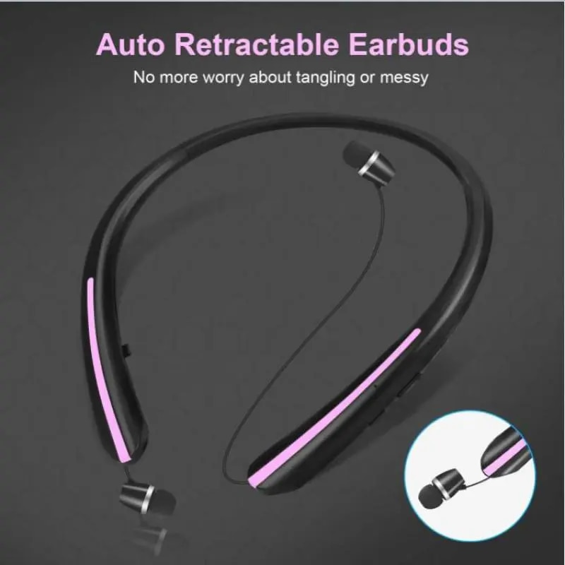 Neue HX801 Bluetooth Kopfhörer Neckband Kopfhörer Für LG HBS900 Sport Ohrhörer Hii Stereo Bass Wireless Headset_voghion.com
