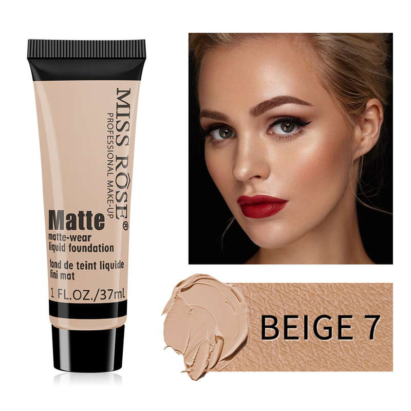 Base líquida corretivo creme MISS ROSE_voghion.com