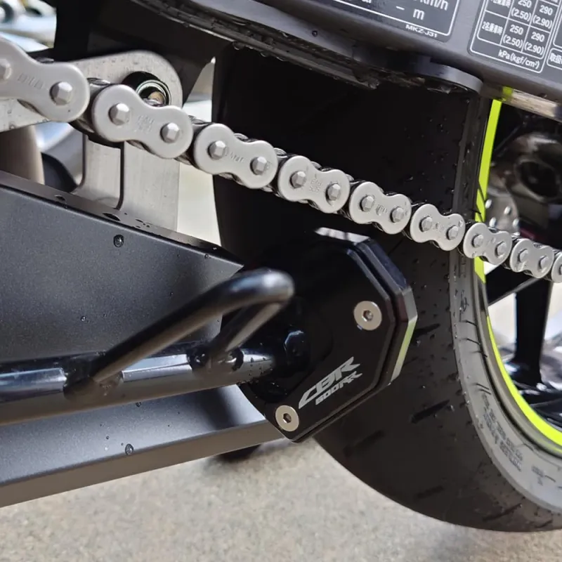 Pro motocykl CNC Kickstand Boční stojan Prodlužovací podložka zvětšovací nosná deska cbr600rr cbr600 rr PRO CBR600RR_voghion.com