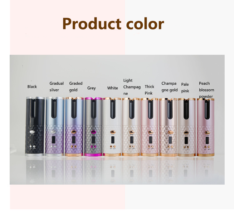 Wireless 34w 5.1v per uso domestico Mini bigodino per capelli freddi da asporto con ricarica USB_voghion.com