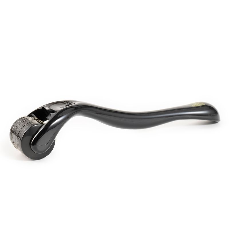 Dr. Pen Gold Derma Roller cu 540 de microace de titan pentru față și corp Rolă de barbă pentru păr și barbă_voghion.com
