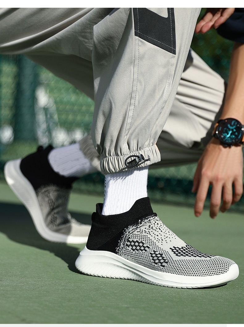 Spring Couple Style Woven Socks, Shoes, Sports Shoes, Casual Shoes, Cross-border Plus Size_voghion.com