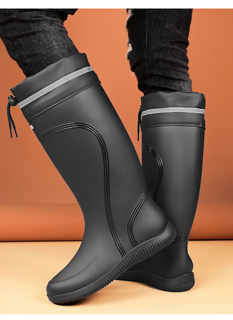 Egycipős High Tube vízálló szájú esőcsizma 39-45 méret_voghion.com