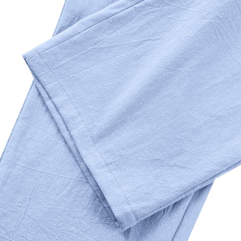 Herrenbekleidung Herren Freizeithose Sommer Dünne Lose Gerade Business Anzughose Herren_voghion.com