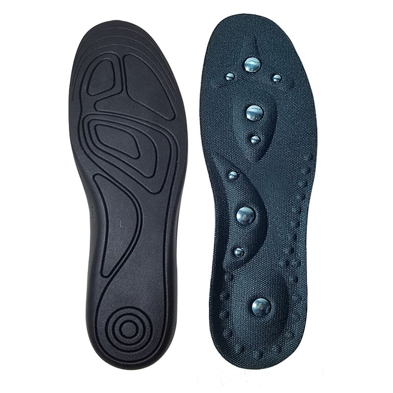 Cushioned massage insole for women can be tailored magnetic therapy insole_voghion.com