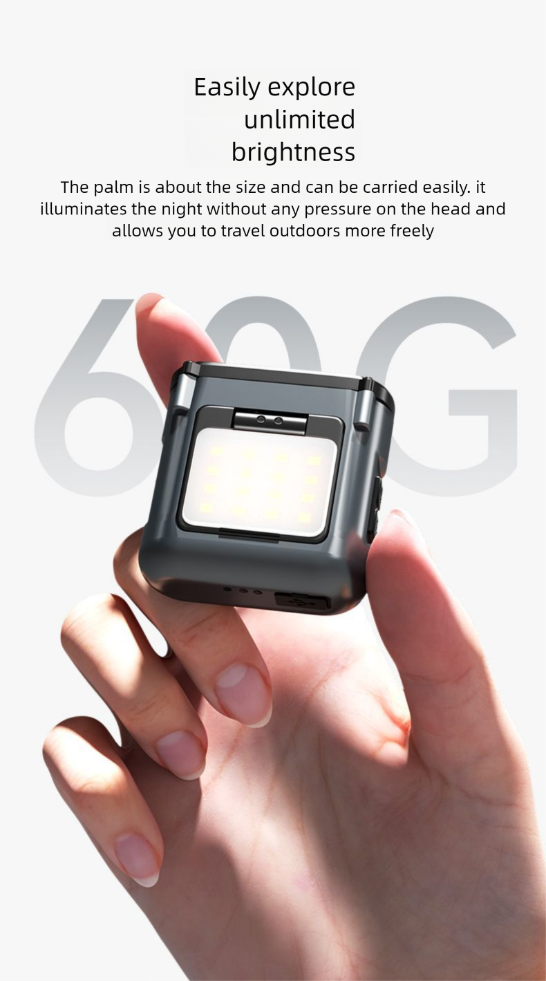 Lampada frontale a clip con sensore di luce potente Wolsen Owl per pesca notturna, portatile, luminosa, con standby ultra lungo, multifunzionale, LED_voghion.com