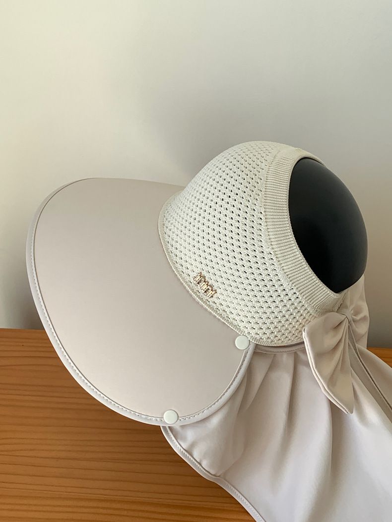 Neu eingetroffen Designer Leichtgewicht Mesh Free Top Visier Sommer Bucket Hat für Frauen Große Krempe Outdoor Augenschutz Sonnenschutz Cap Sonne_voghion.com