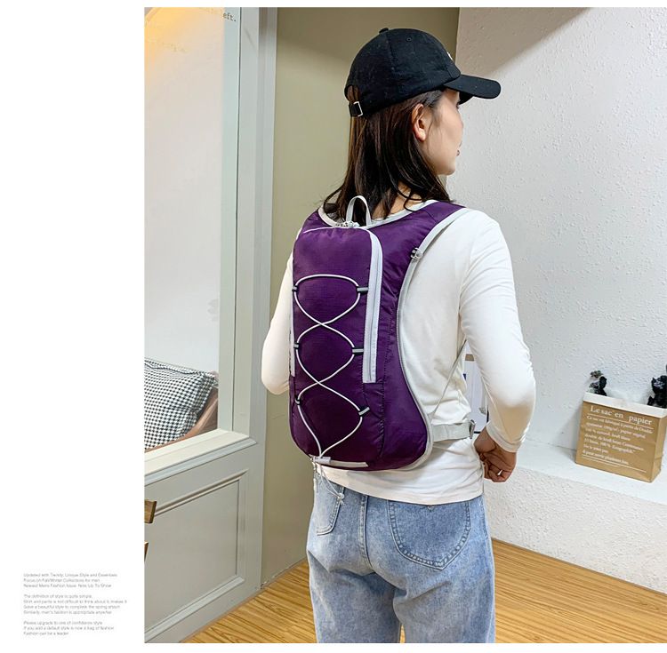 Sac à dos de course en plein air, casque de vélo, alpinisme, marathon, léger, pour hommes et femmes, eau, multi-usages_voghion.com