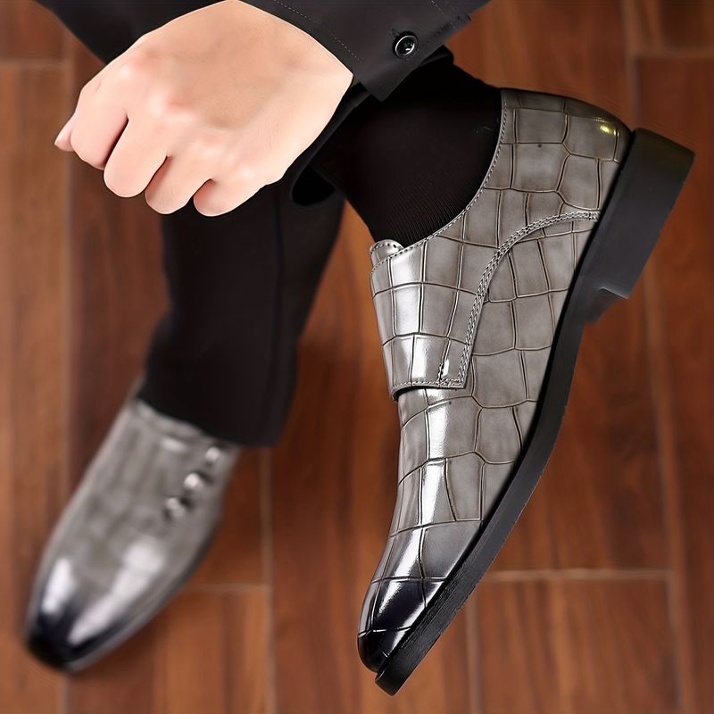 Zapatos casuales de negocios nuevos de otoño e invierno para hombres, zapatos de cuero, zapatos de negocios de tendencia de moda de primavera y verano_voghion.com