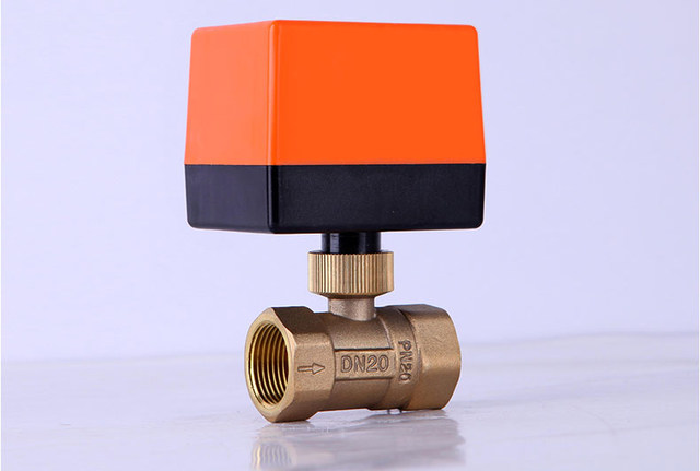 1/2 "3/4" 1 "2" Gemotoriseerde Kogelkraan 220V 12V 24V 3-draads 2 Punt Controle Messing Elektrische Kogelkraan_voghion.com