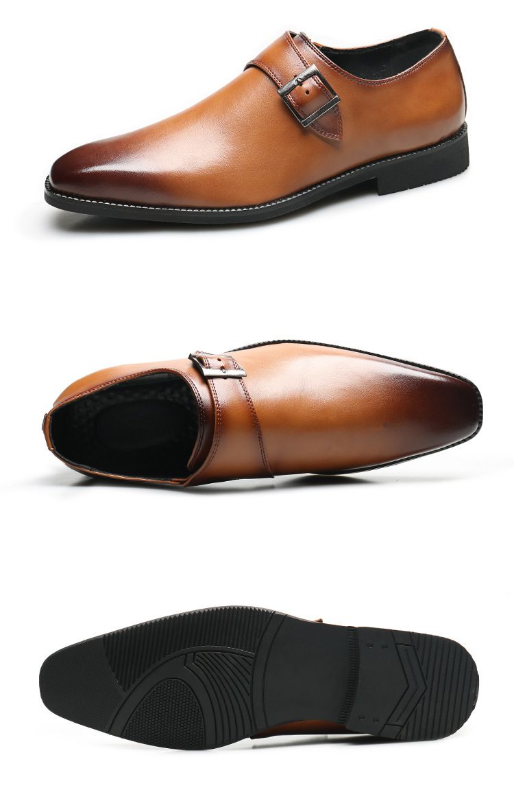 Men's Dress Shoes Oxford Formal Leather Shoes for Men_voghion.com