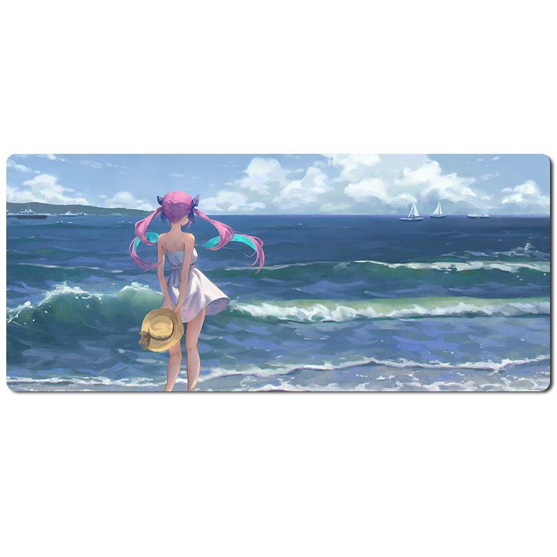 Tappetino da tavolo per tastiera e-sports con cinturino da polso extra large ispessito Aqua Qiuya, mouse periferico Aku Shenle Mea, qualità imbattibile_voghion.com