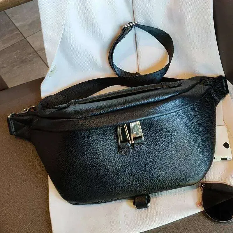 Echtes Leder Gürtel Taille Packs Designer Marke Qualität Weibliche Fanny Pack Taschen Für Frauen Tasche_voghion.com
