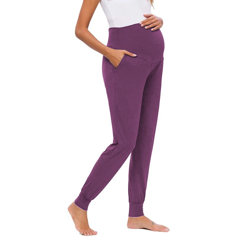 Family matching women's maternity pants_voghion.com