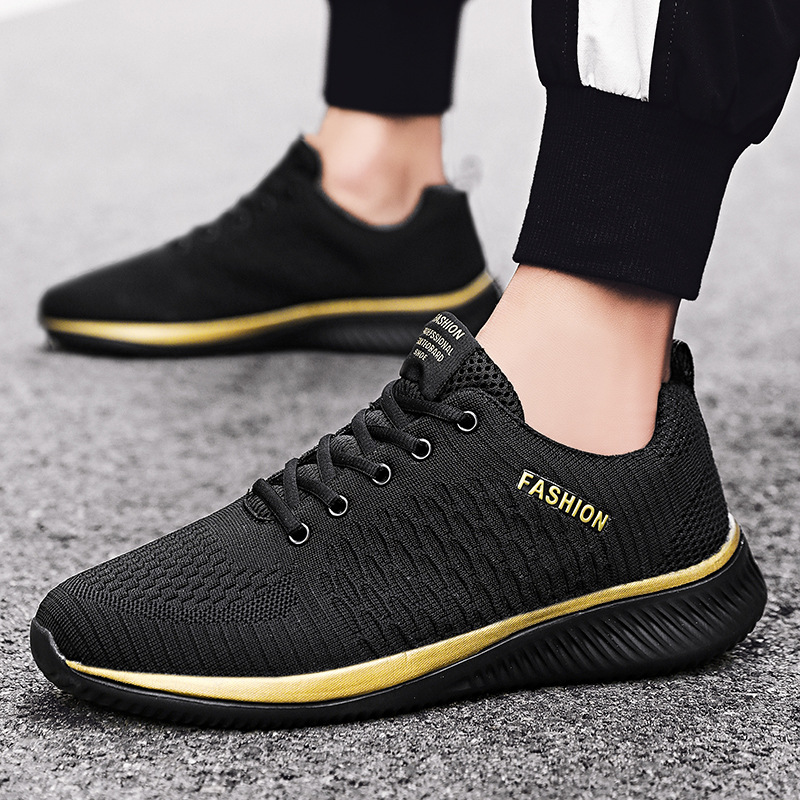 Unbeatable Quality 2024 Spring Korean Edition Front Lace Lazy Lightweight Casual Men's Shoes Origin Large Size_voghion.com