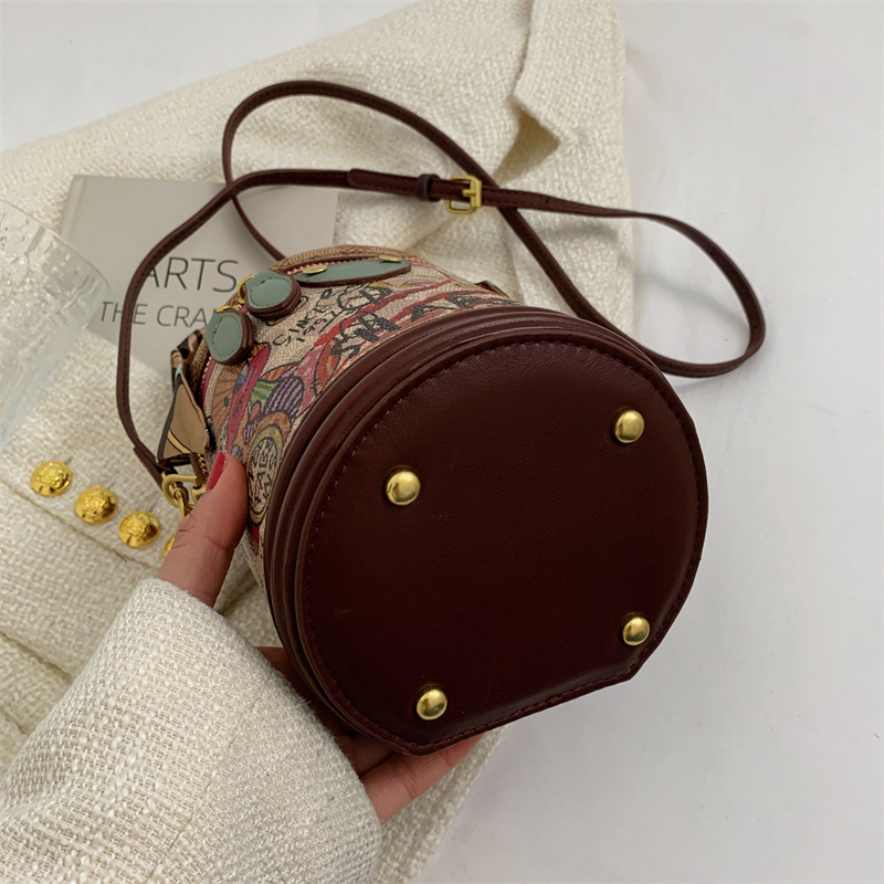 Borsa a tracolla con stampa di marca per donna Borsa a tracolla in PU di alta qualità Borse alla moda e borsa a tracolla firmata Nuovo nastro_voghion.com