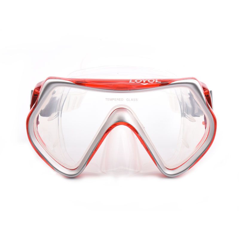 Schnorchelausrüstung für Erwachsene aus Silikon für Männer und Frauen, wasserdicht und beschlagfrei, Schwimmbrille für den Strand, Tauchzubehör_voghion.com