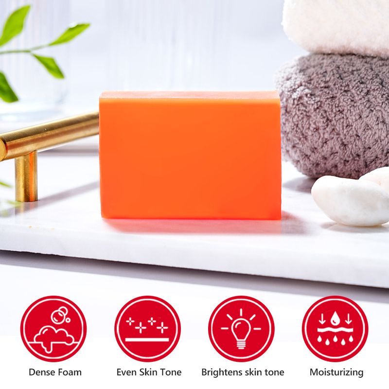 GuanJing Qu Acid Set and Brightening Skin, Hand made Soap for Moisturizing the Face_voghion.com