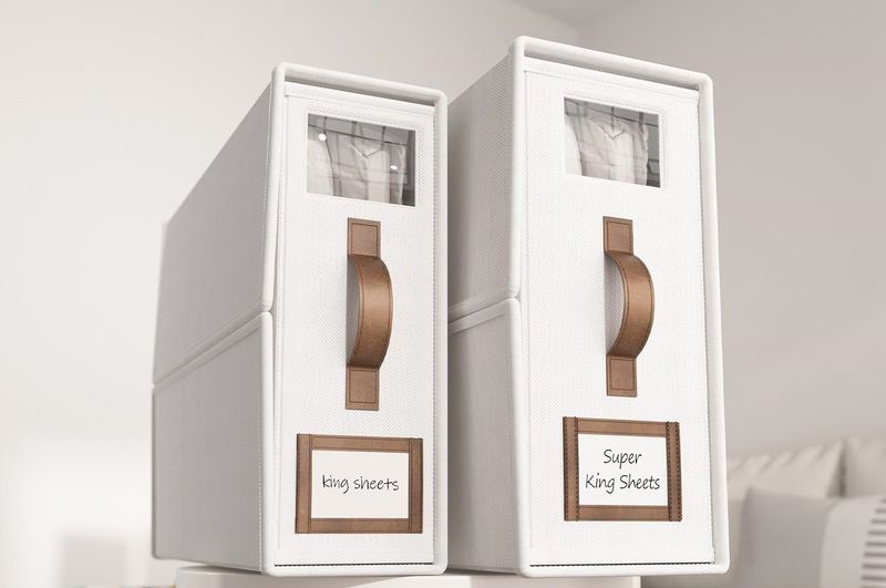 Sheet Storage Bag Foldable Wardrobe Storage Bag Storage Space Sheet Set Storage Bedding Storage Box_voghion.com