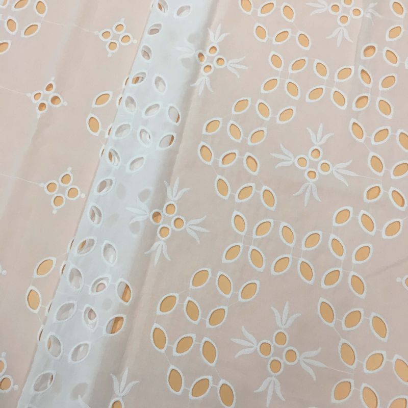 Tessuto di cotone con posizionamento bifacciale, ricamo a macchina, tessuto da ricamo perforato, tagliabile per maschere, camicie,_voghion.com