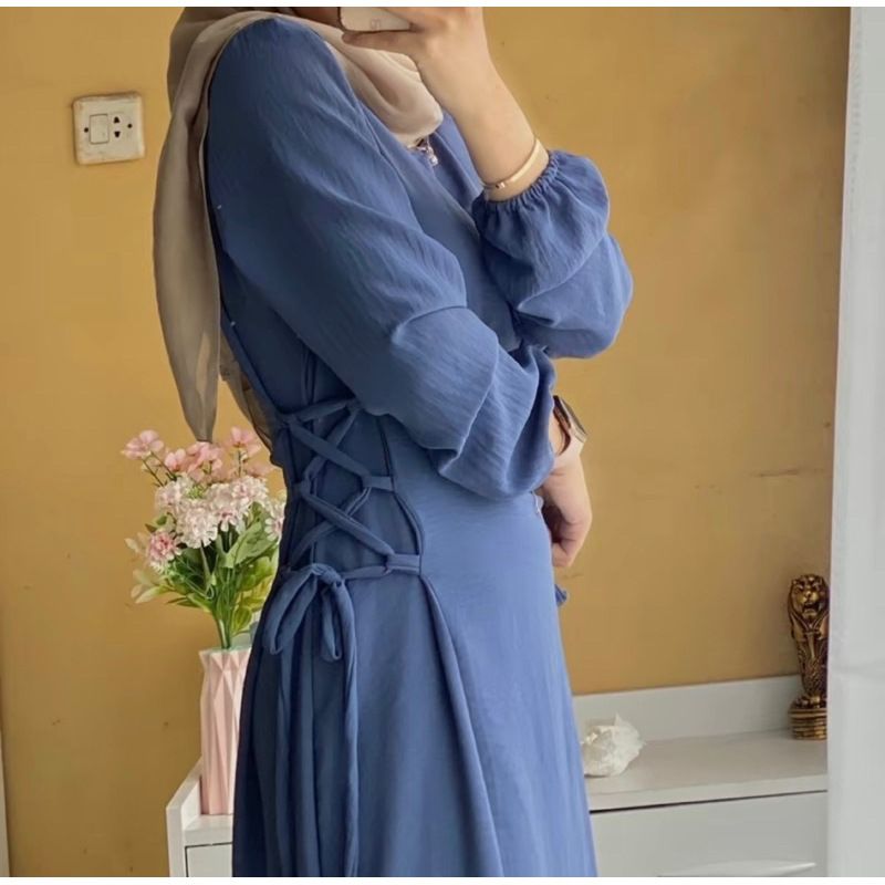 Robe longue plissée à bretelles pour femme, la plus vendue, amincissante_voghion.com