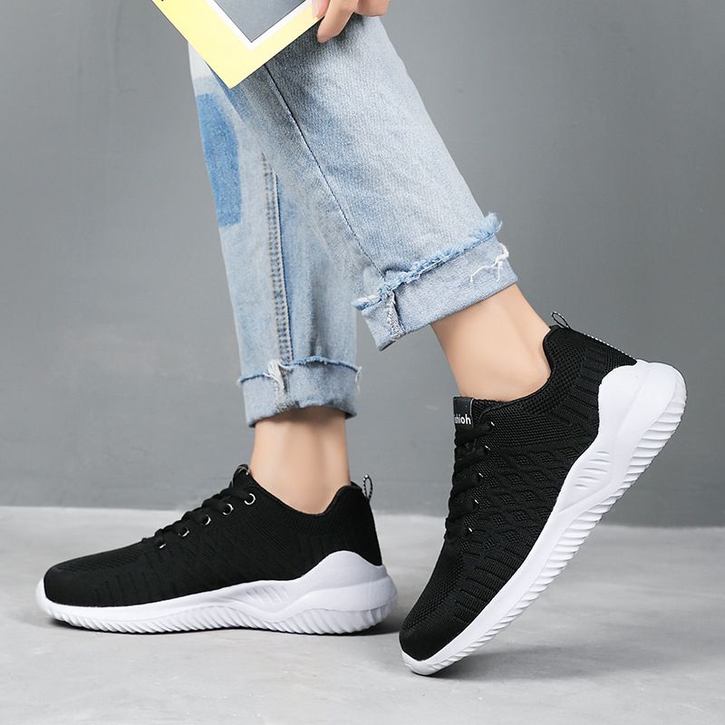 Scarpe sportive da danza quadrata per donna, scarpe da ballo, scarpe bianche_voghion.com