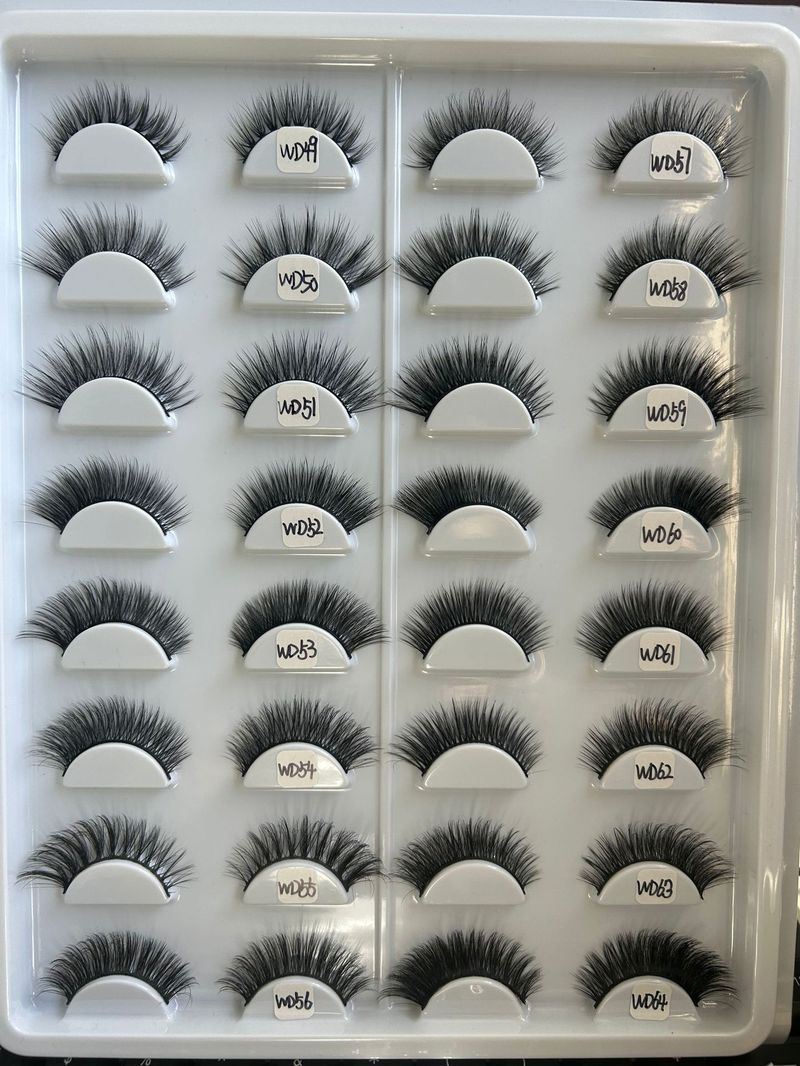 Eyelashes Set Natural Short 10 Pairs Of False Eyelashes Black Stems No Makeup Look One Piece Soft Eyelashes_voghion.com