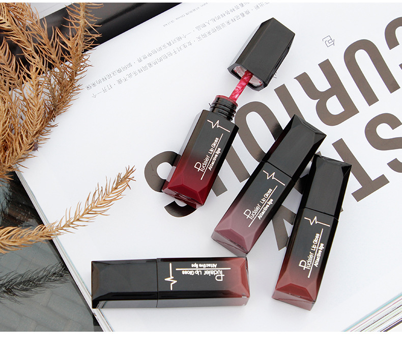 Pudaier21 matte flëssege Lipstick, Glanz, an net verblendende Lipglasur_voghion.com