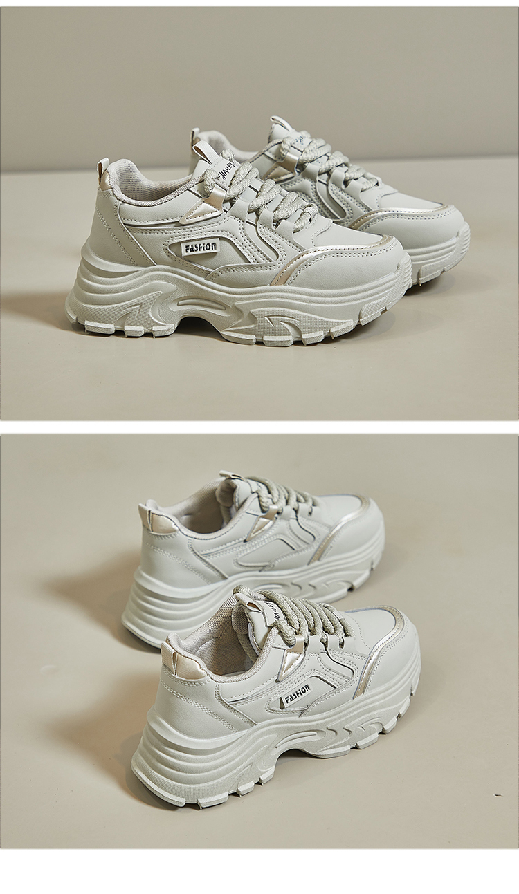 Damenschuhe und Leder Super Hot Color Block Daddy Schuhe_voghion.com