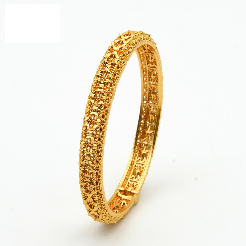 Gold-plated bracelet women's sales of sand gold bracelet_voghion.com