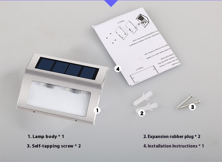 Zonne-energielampen Buitentuinverlichting Gaat Automatisch Aan In Het Donker Waterdichte Huishoudelijke Wandlampen Tuin Zonne-energie Trapverlichting_voghion.com