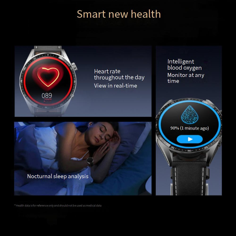 Älykellot Uusi älypuhelinkello G20 miesten kello Monitoiminen syke Veren happi Bluetooth_voghion.com