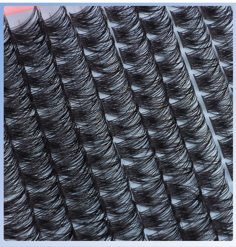 DIY Single Tuft Of Loose False Eyelashes, Naturally Thick And Mixed With Segmented 8-16mm Eyelashes_voghion.com