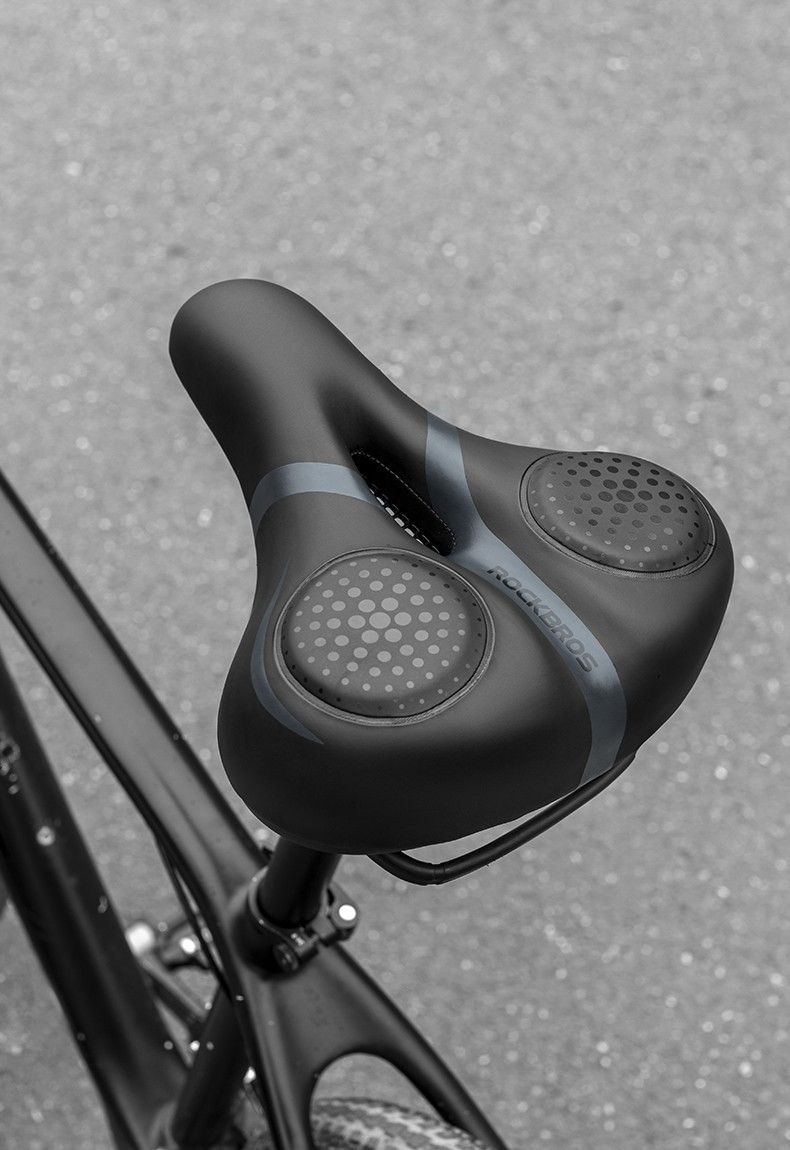 Rockbros Comfortable And Shock Absorption Holders Bike Saddle_voghion.com