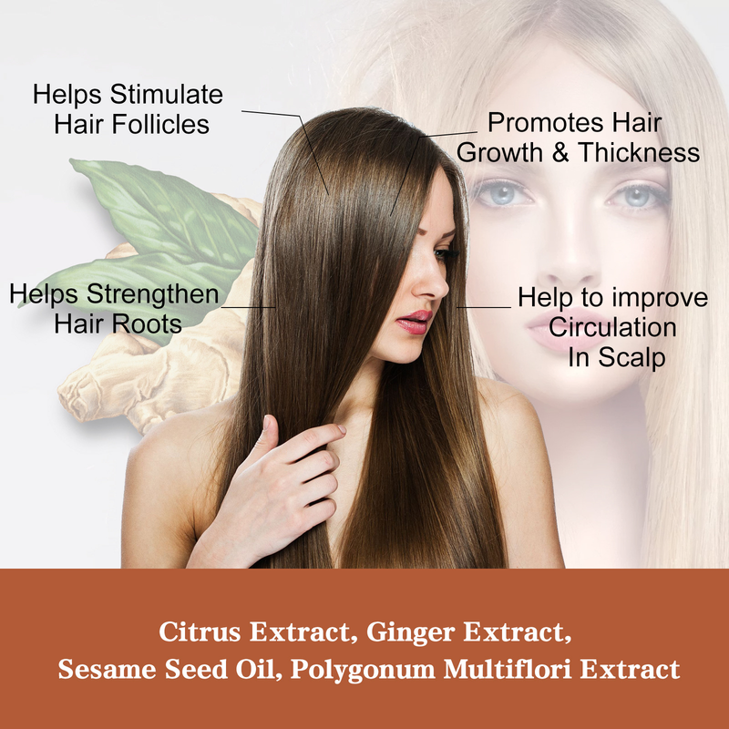 EELHOE Dense Hair Shampoo forhindrer hårtap, stabiliserer hår, beskytter tørt, ru og glatt hår_voghion.com