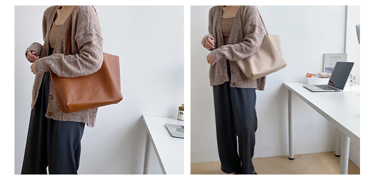 Borsa da donna a mano, nuova, in stile coreano, per suocera, grande, borsa a tracolla da donna, tendenza moda, grande capacità, borsa a mano_voghion.com