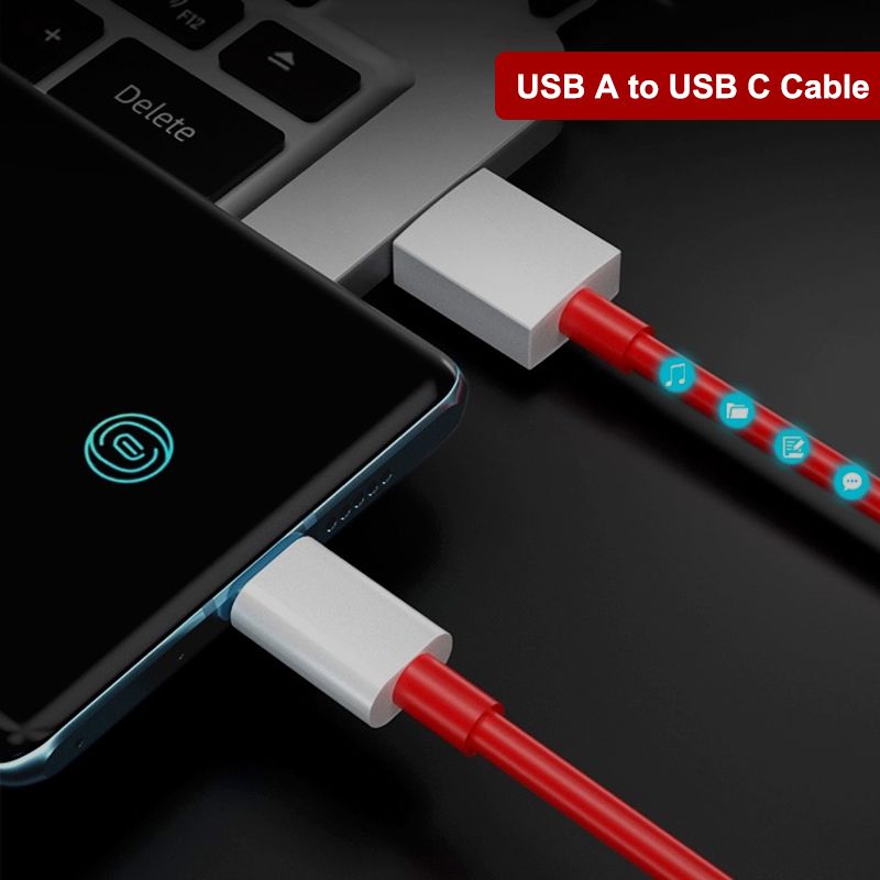 65W Supervooc Fast Charger For OnePlus Ace 12 11 10T 9 8T 7T Pro USB To Type C Cable Warp Dash Charge 6T 5T Data Cable_voghion.com
