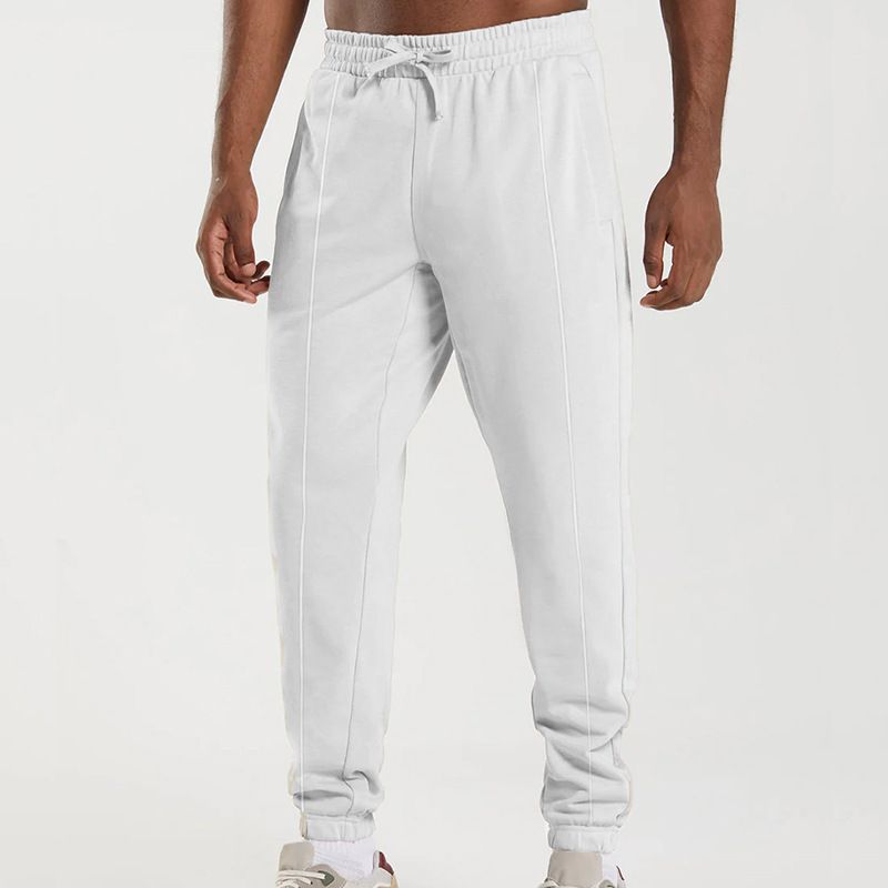 2024 Frühjahr/Sommer Freizeit Sport Guard für lose Krawatte Füße gestrickte Casual Herrenhose_voghion.com