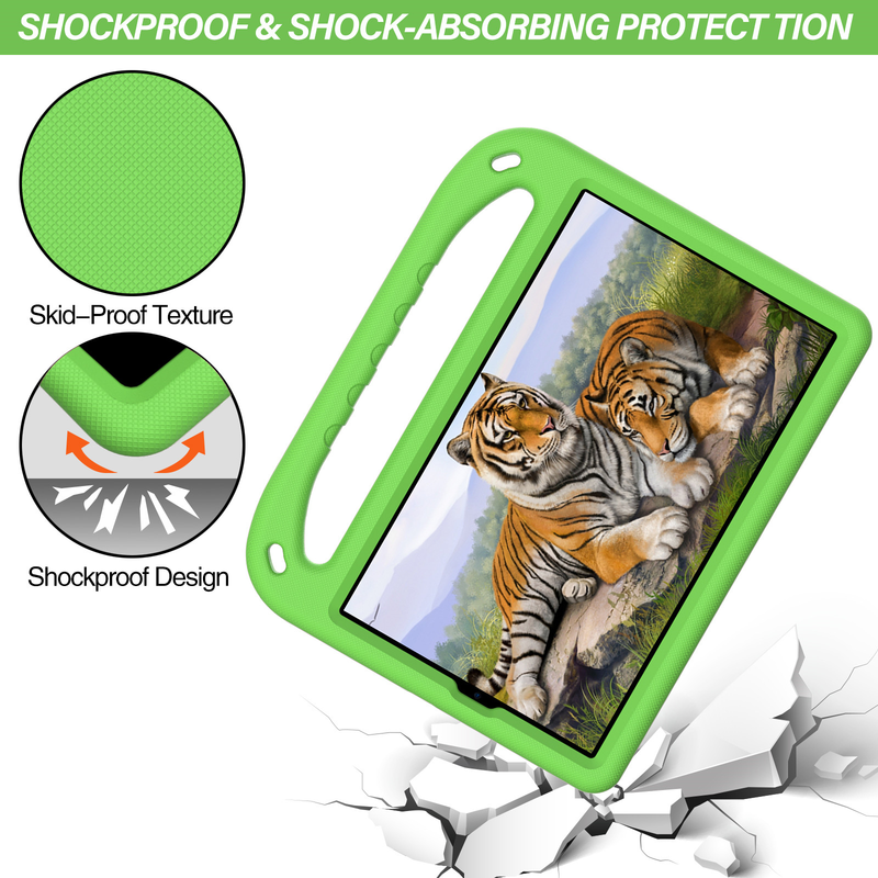 Kids EVA Case For Lenovo Tab M10 plus 3rd gen TB-125F 128F TB-X306F 10.1 M10 3rd Gen TB328FU TB-X505F TB-X606F M8 Stand Cover_voghion.com