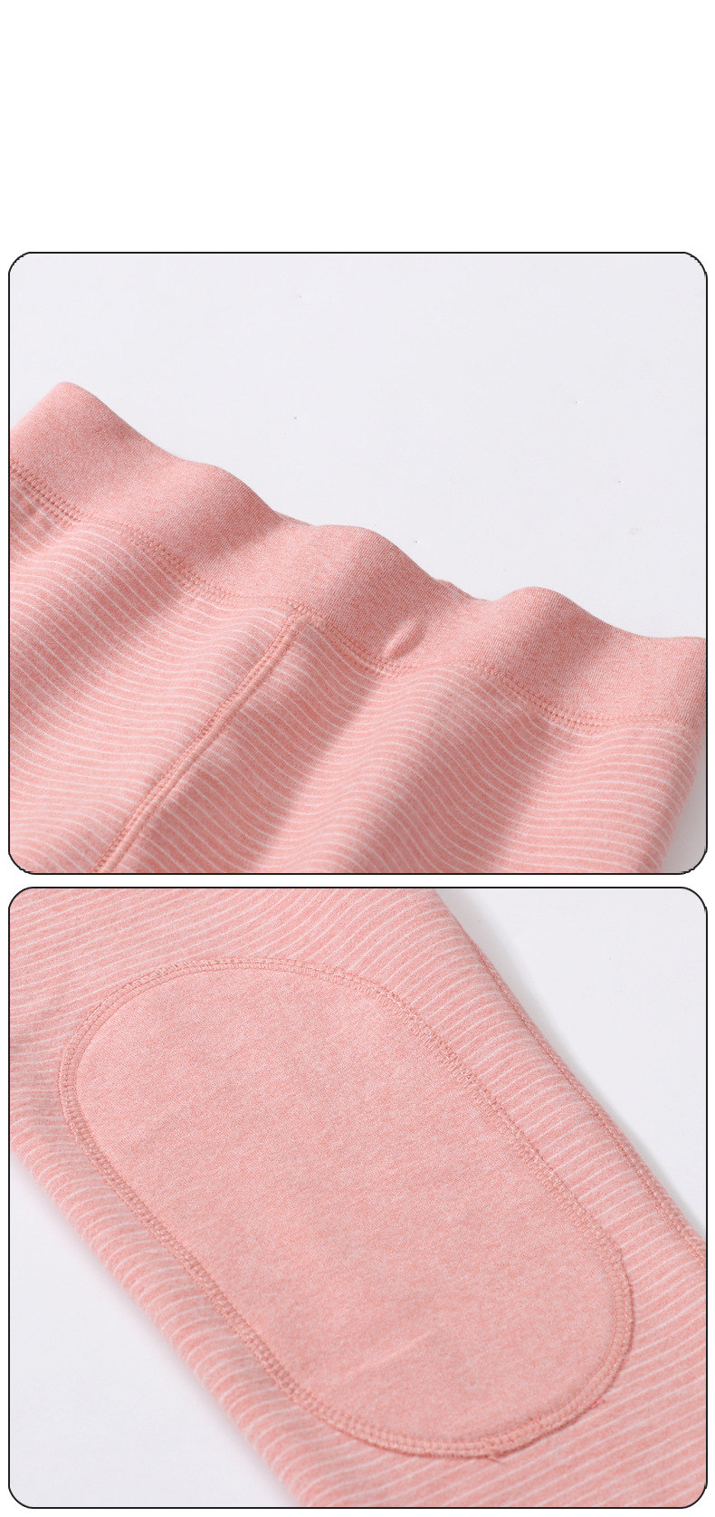 Children's Thermal Pants Double-sided Fleece Autumn And Winter Thick Long Johns For Boys And Girls Interlock Pants With Thread Inside_voghion.com