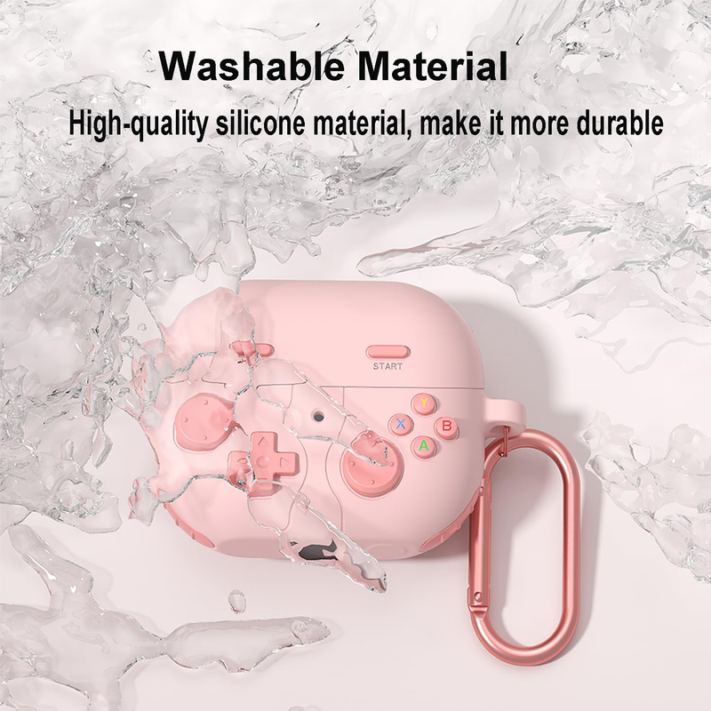 Case For Samsung Galaxy Buds 3 And For Galaxy Buds 3 Pro Earbuds With Carabiner, Silicone Charging Shockproof Protective Cover For Man Woman Teen_voghion.com