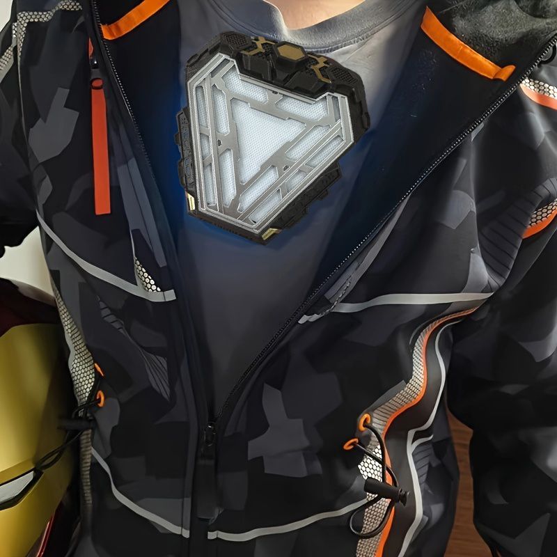Iron Man MK50 Nano Ark Reactor Tony Chest Light Mark 5 Filmrekwisieten Anime Model Ornamenten_voghion.com