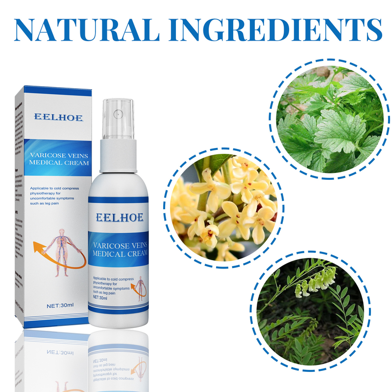 massaggio Bella vena spray varicoso allevia la venatura, leviga la gamba del lombrico, allevia il dolore del protubo vascolare della gamba_voghion.com