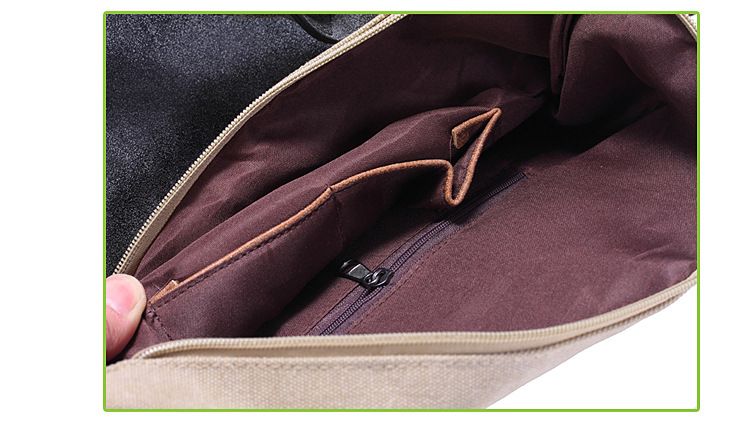 Canvas Casual Bag Schulter Crossbody Auto fünfzackigen Stern Serie_voghion.com
