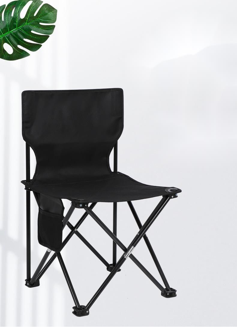 Sedia sgabello da pesca pieghevole per esterni, portatile, da campeggio, picnic, per schizzi artistici_voghion.com