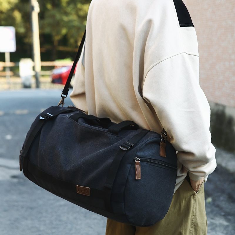 Krótka podróż dla mężczyzn i kobiet, duża pojemność, oddzielanie rzeczy suchych od mokrych, z przegródką na buty, trening fitness, sport_voghion.com