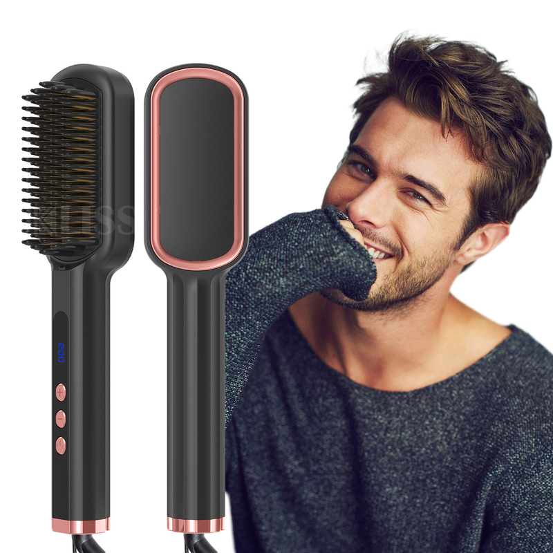 Kämme für glattes Haar für Männer und Frauen, Kämme für Männerhaare, Bartkämme, Körperpflege, Kämme für Bartstyling für Männer_voghion.com