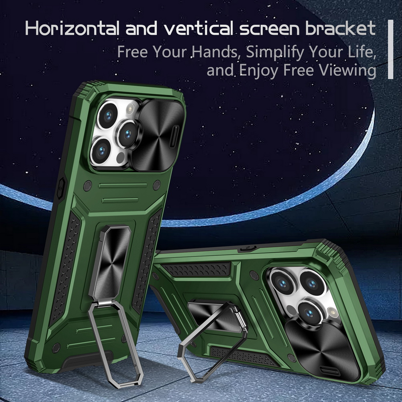 Verwijderbare Push-Pull Camera Beschermhoes Voor iPhone 15 Pro Max 14 Plus 14 Pro 13 Pro Max 12 metalen Ring Gesp Auto_voghion.com